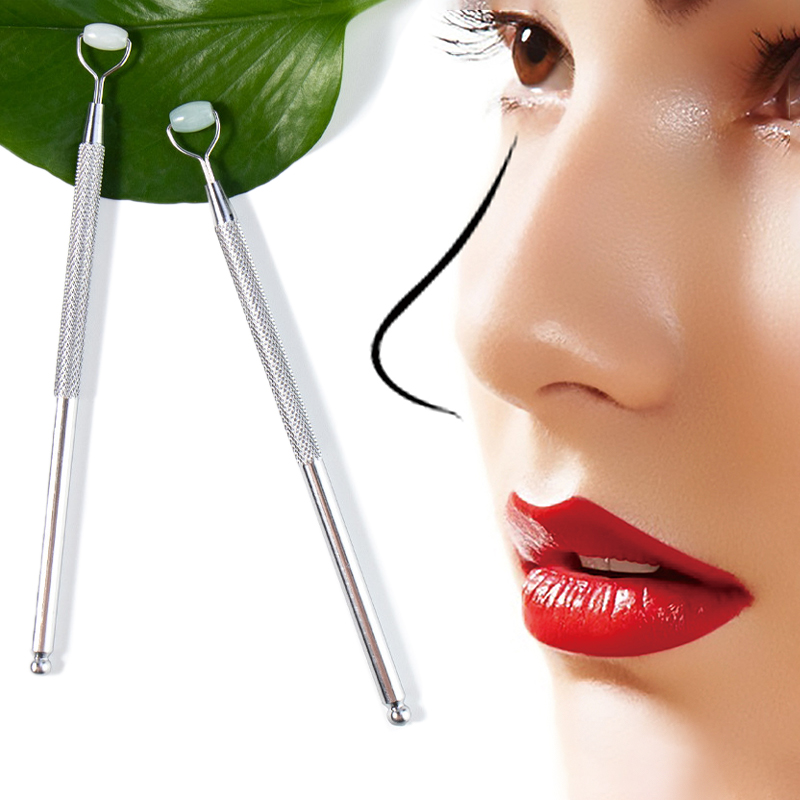 Jade Gua Sha Tool - Olho anti rugas natural jade rolo