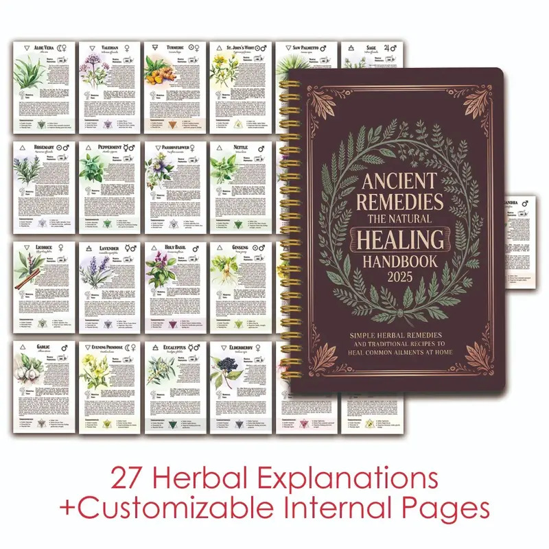 Health & Wellness Unit - Manual de remédios naturais com curvas