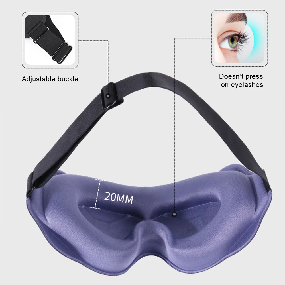 Máscara de dormir 3D que bloqu - Sleep Eye Mask 3D avaliação e preço