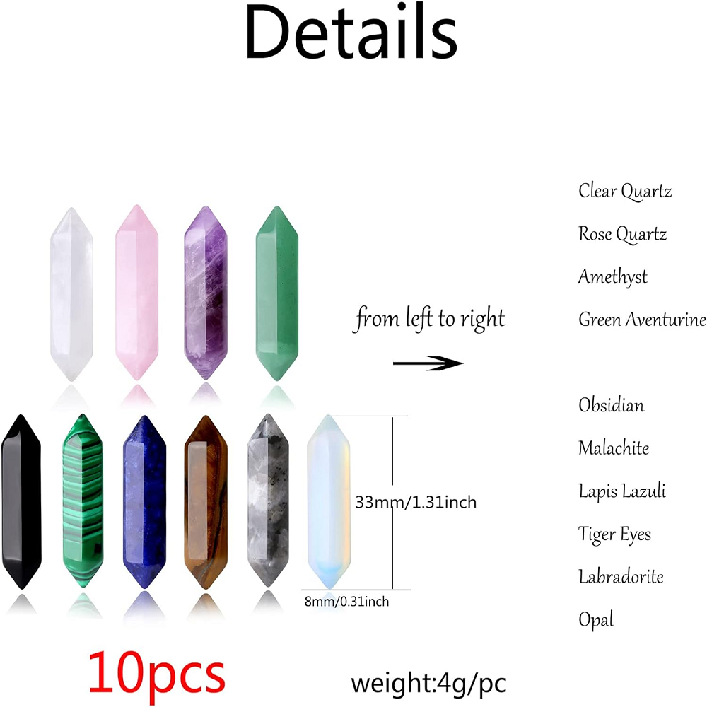 Cura Cristais Stones Set, Amet - Healing Crystal Set avaliação e preço