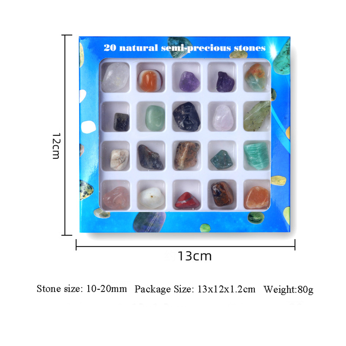 Conjunto de chakra de cristal  - Healing Crystal Set avaliação e preço