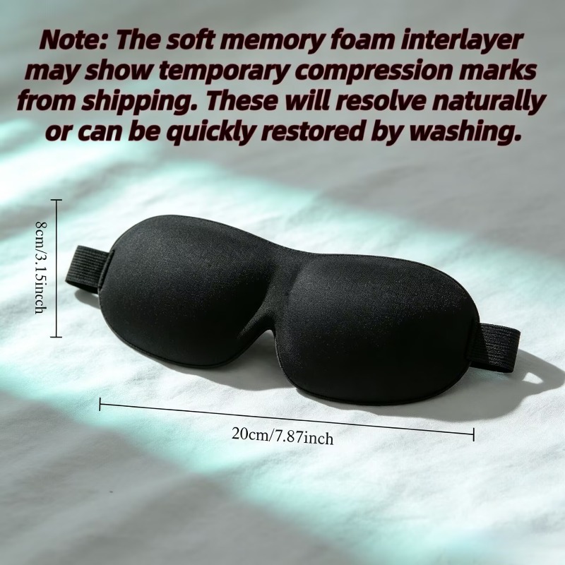 Máscara de Dormir 3D, 2 Peças, - Sleep Eye Mask 3D avaliação e preço