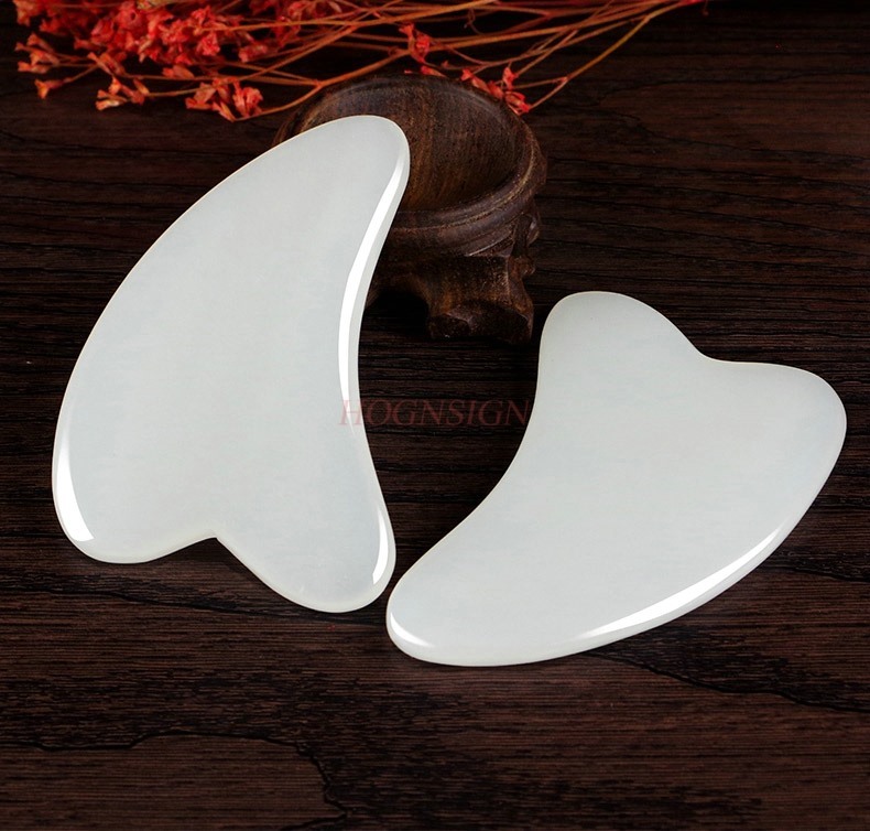 Placa de barbear facial jade n - Jade Gua Sha Tool avaliação e preço