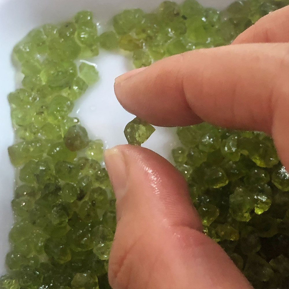 20 g/pacote natural peridot ol - Healing Crystal Set avaliação e preço