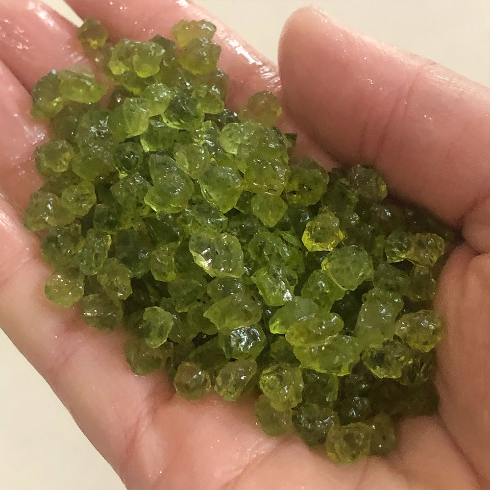 20 g/pacote natural peridot ol - Healing Crystal Set avaliação e preço