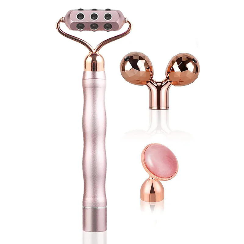 Rolo 3d 3 em 1, pedra de germâ - Jade Gua Sha Tool avaliação e preço