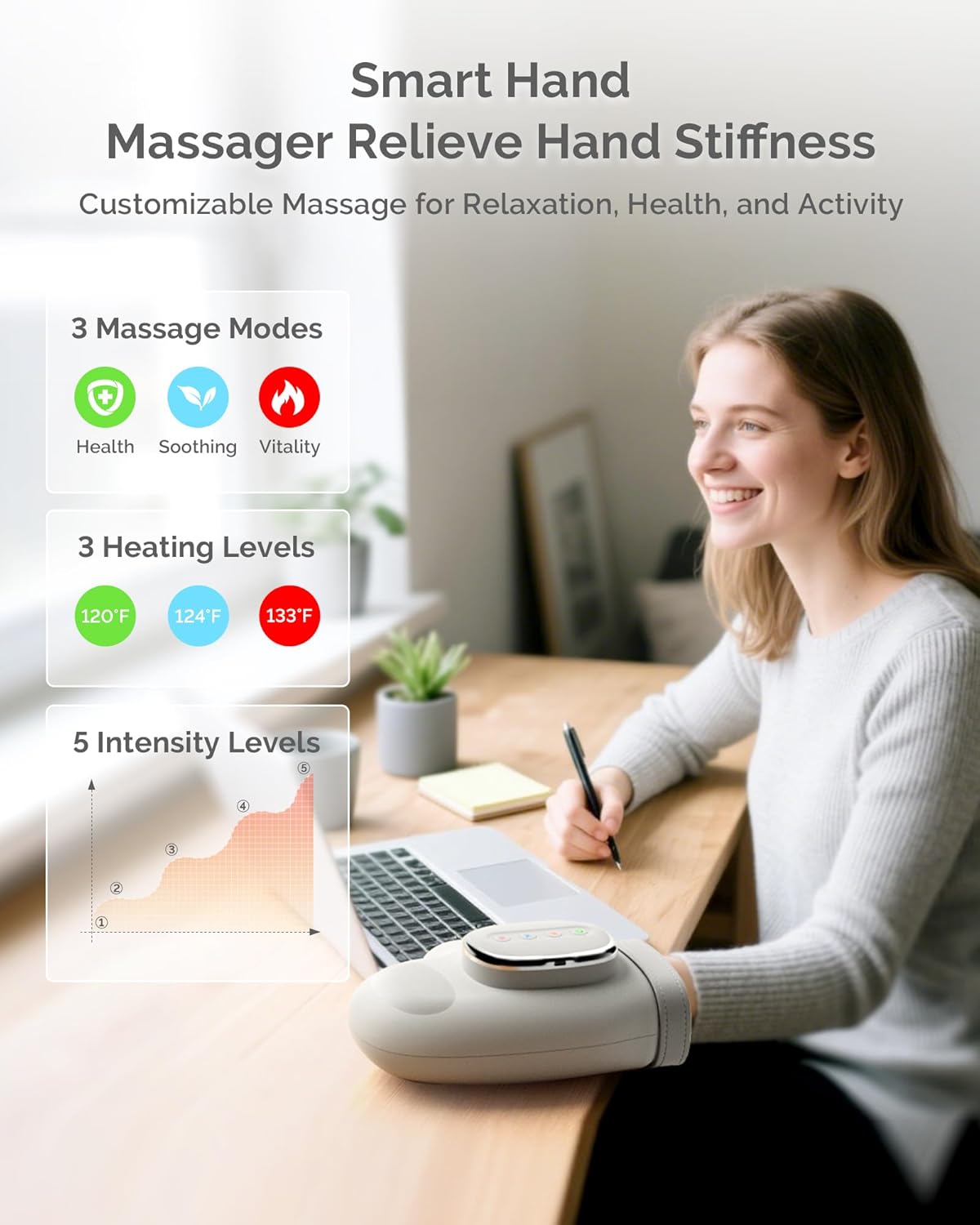 Massageador de Mão com Compres - Health Wellness Massage avaliação e preço