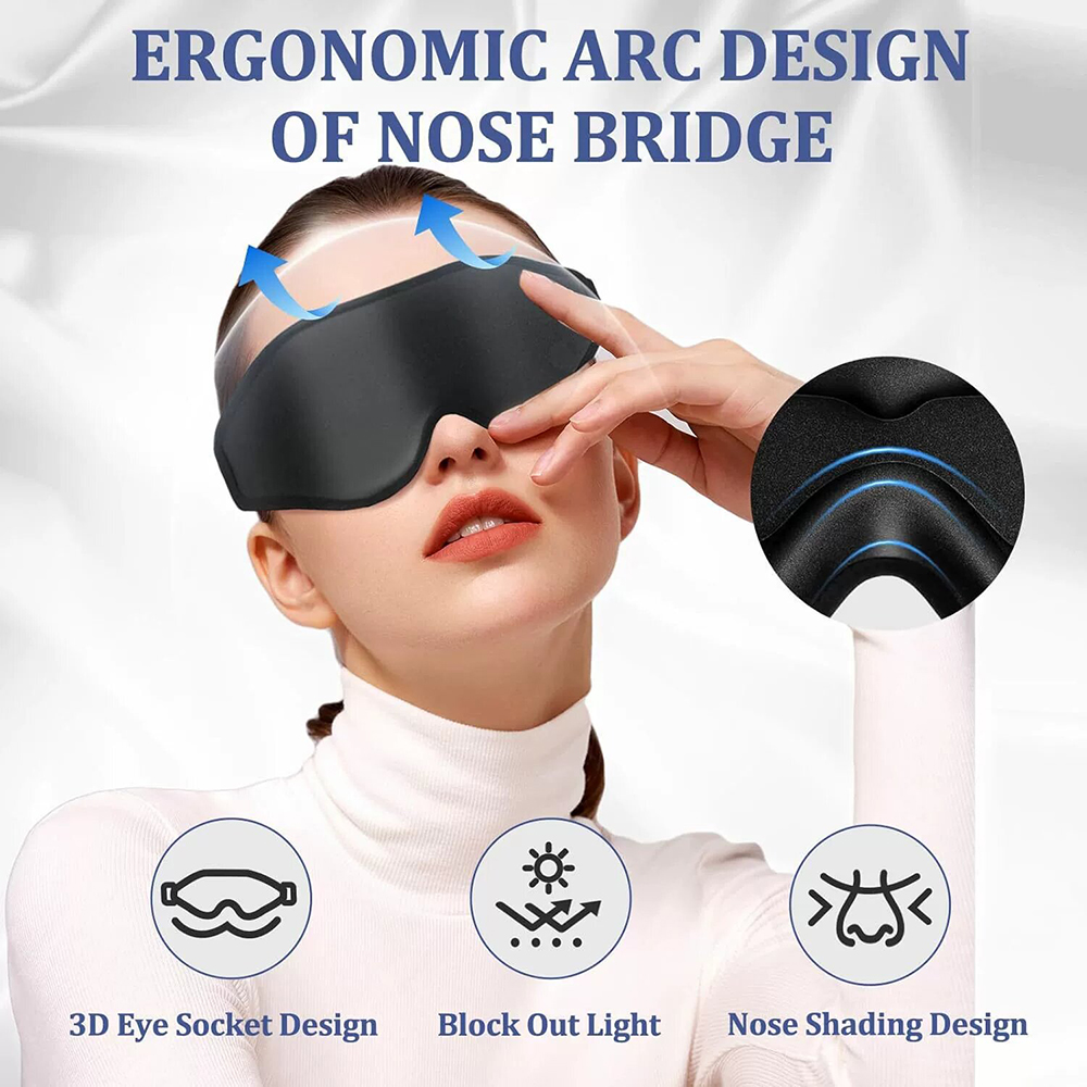 Máscara de Olhos 3D, Confortáv - Sleep Eye Mask 3D avaliação e preço