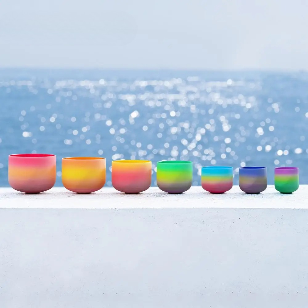 Conjunto de 7 Taças de Cristal - Healing Crystal Set avaliação e preço