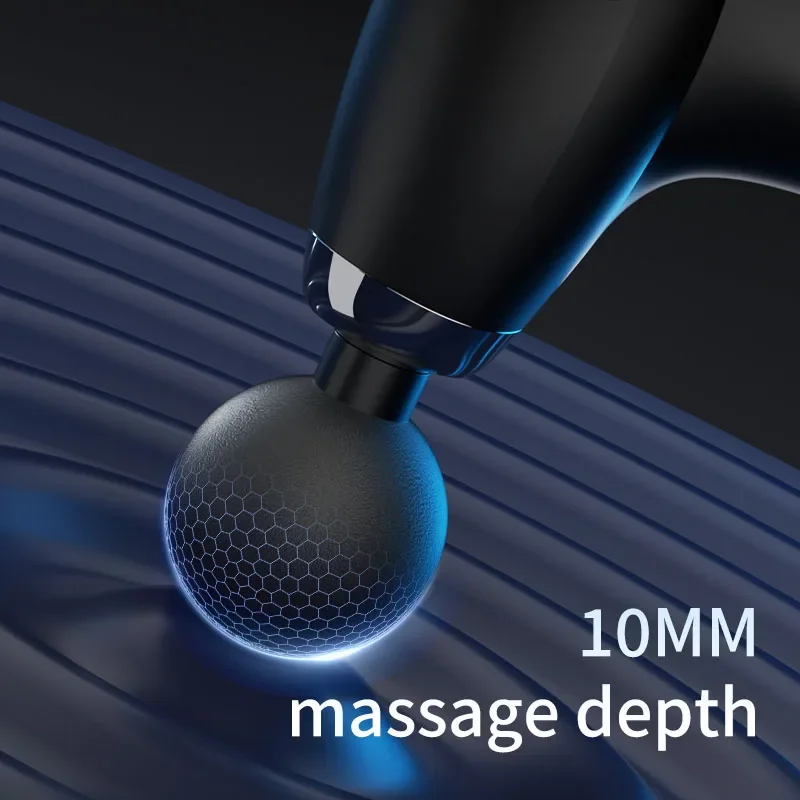 Pistola de fáscia funcional mu - Health Wellness Massage avaliação e preço