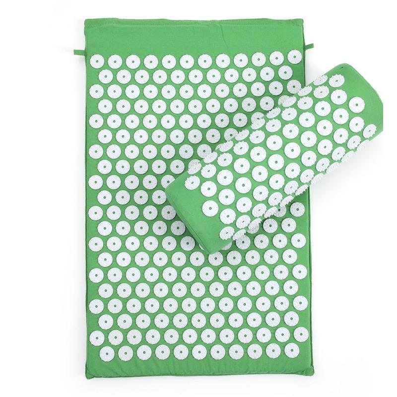 1 conjunto de acupressão yoga  - Acupressure Mat Set avaliação e preço